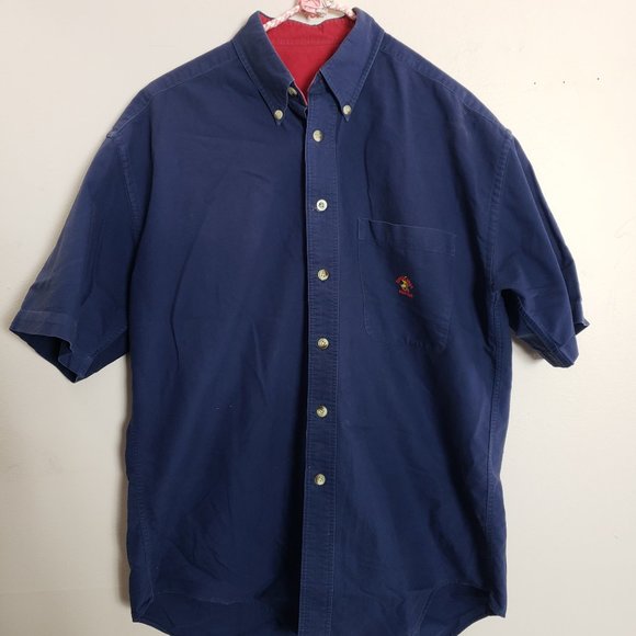 BEVERLY HILLS POLO CLUB BUTTON UP FRONT SHIRT - Picture 2 of 10